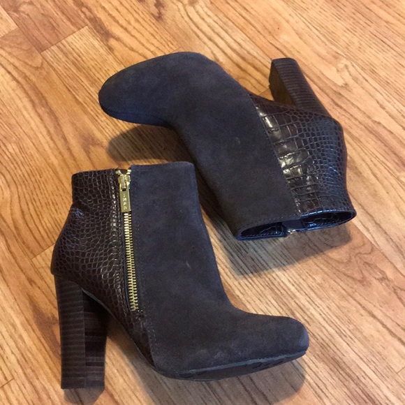 Brown Ankle Boots Size 5.5 💕 - Picture 6 of 8